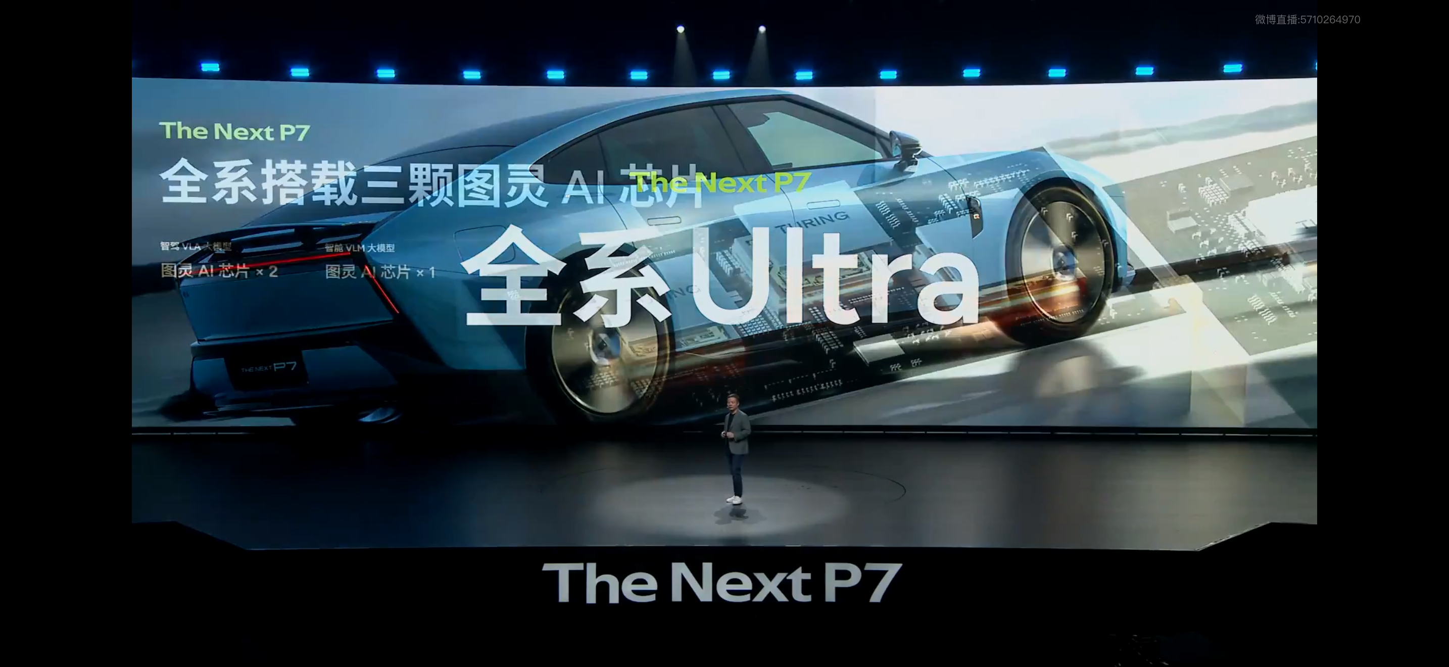 今天小鹏 P7发布会上，智能化部分讲的比较少，提了一下硬件，全系 Ultra，全