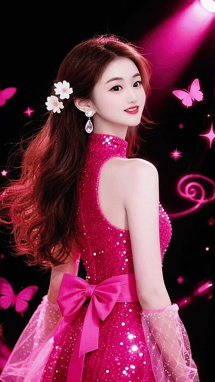 梦幻蝴蝶装 女神 我又心动了 优雅气质 氛围感