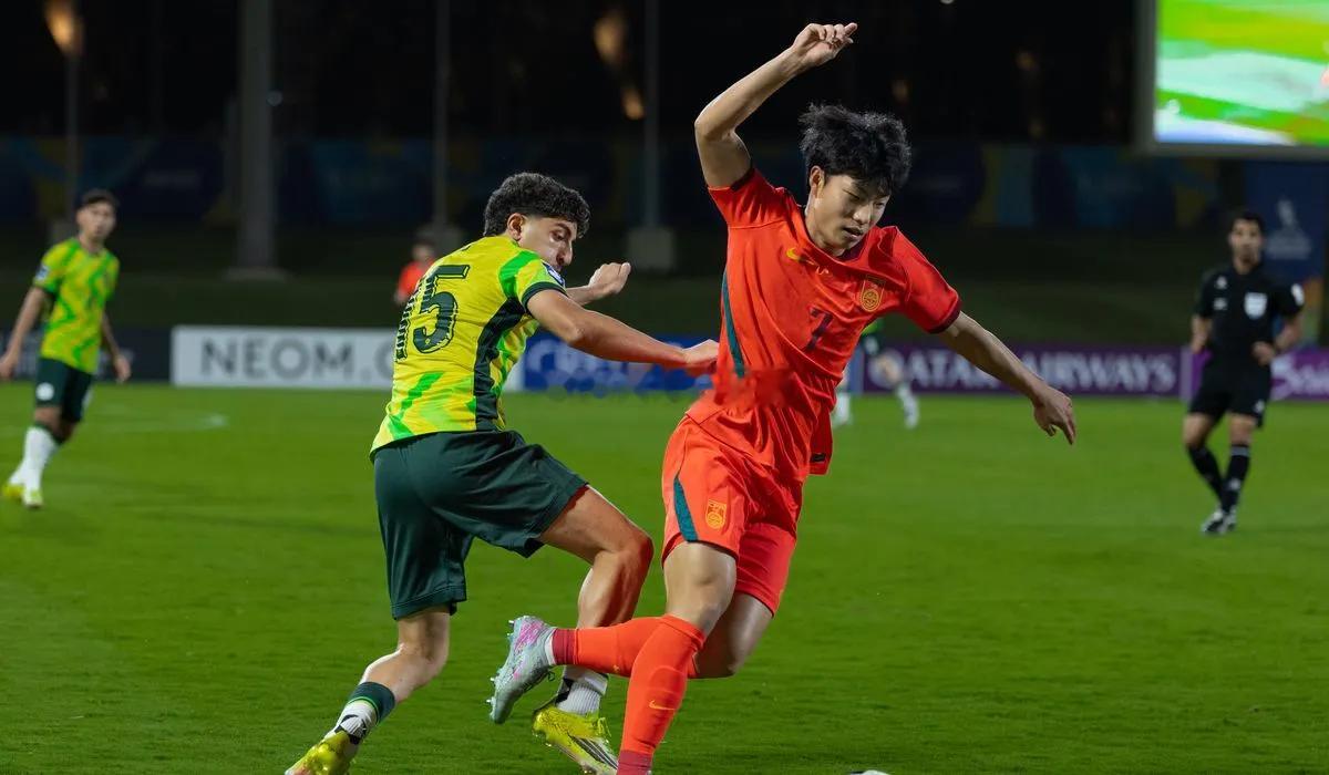 05月20日 中国U17在U17亚洲杯半决赛中2-0战胜澳大利亚U17，时隔22
