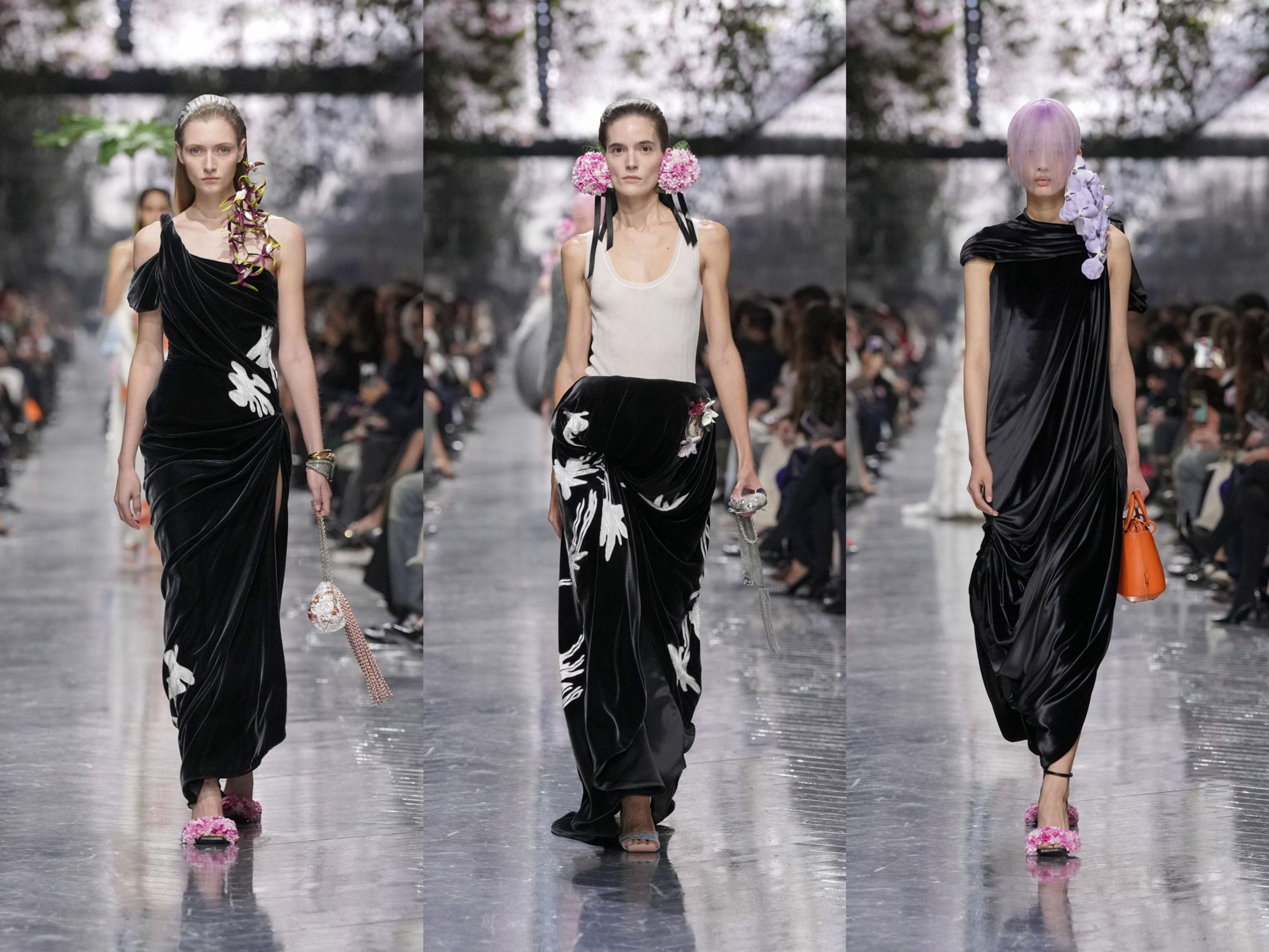 Dior S/S 2026 Haute Couture Show以花为主题，好美