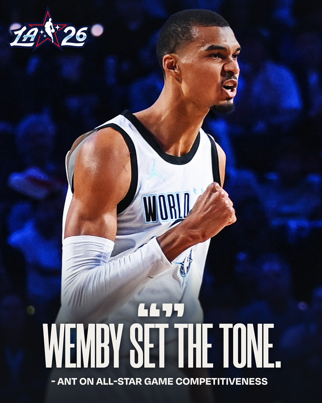 2026NBA全明星 好胜心一直是一些球星很吸引我的品质，不只是赢得总冠军，而是