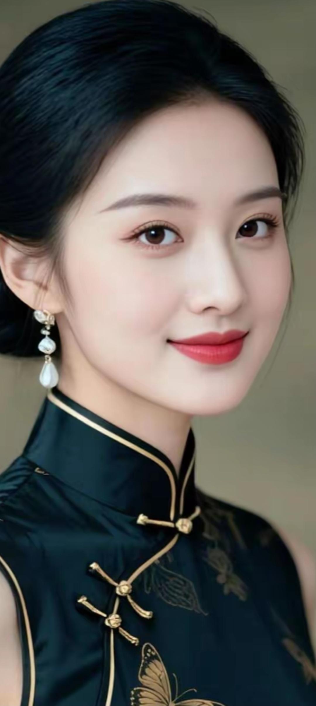 优雅东方美，复古旗袍风，尽显女性魅力！💄👗💃