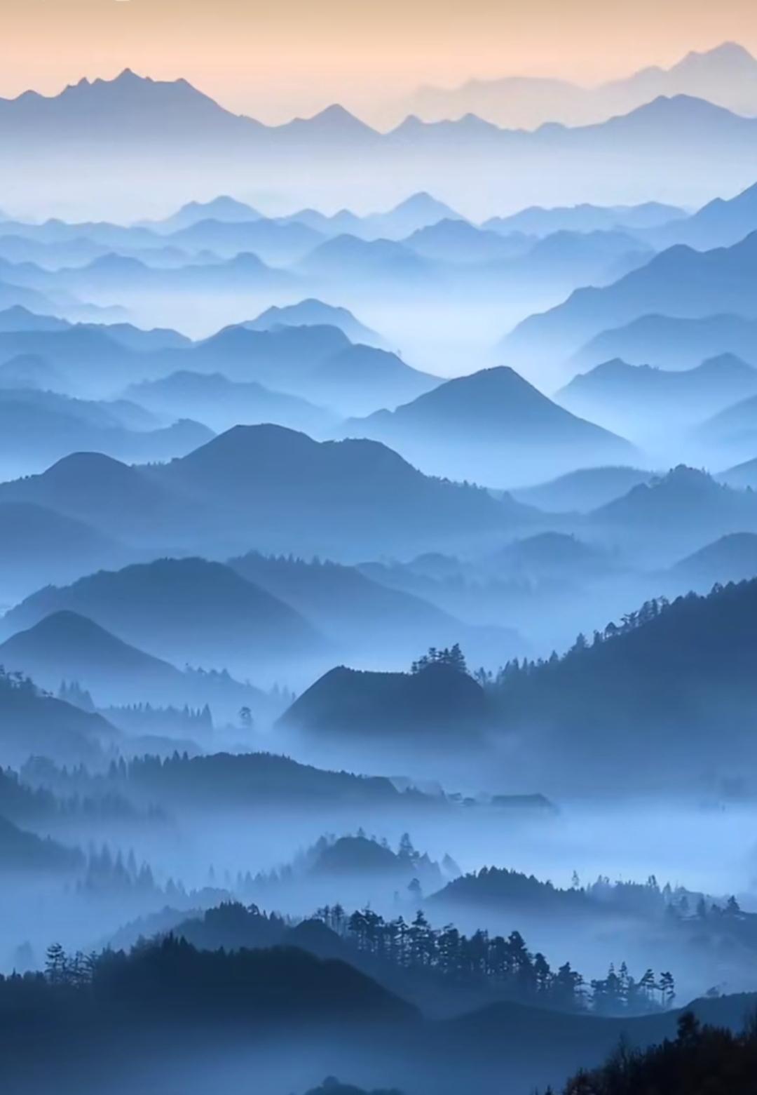 水墨丹青 山水 千里江山图