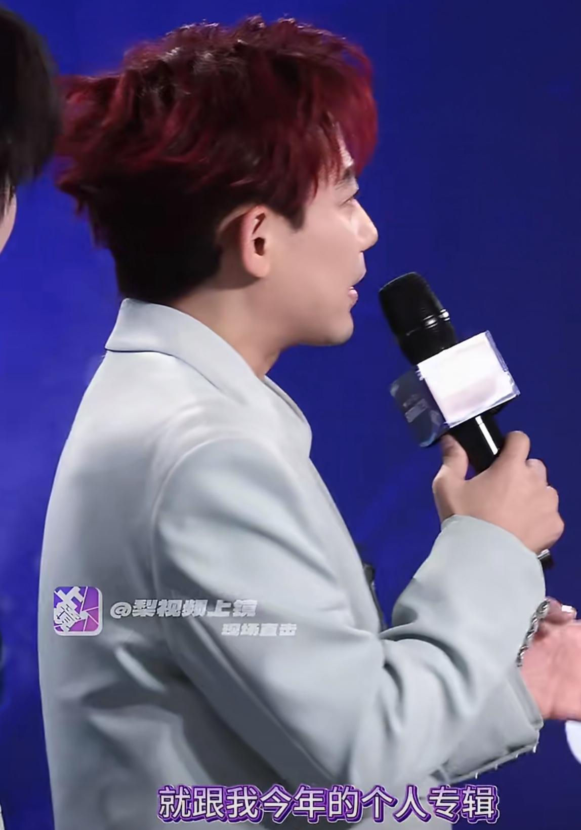 苏醒说今年的工作毫无进展。
今天qq音乐巅峰之夜的红毯上，对于目前的工作，苏醒说