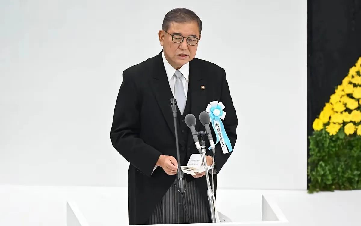日本投降纪念日，靖国神社人山人海，石破茂公开表态，不提道歉反省  

虽然没有按