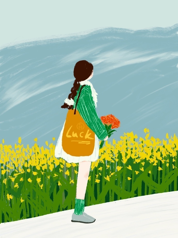 🌷最近很喜欢的一段话：“照顾好自己的健康和情绪，这场人生，你就赢了一大半，其余