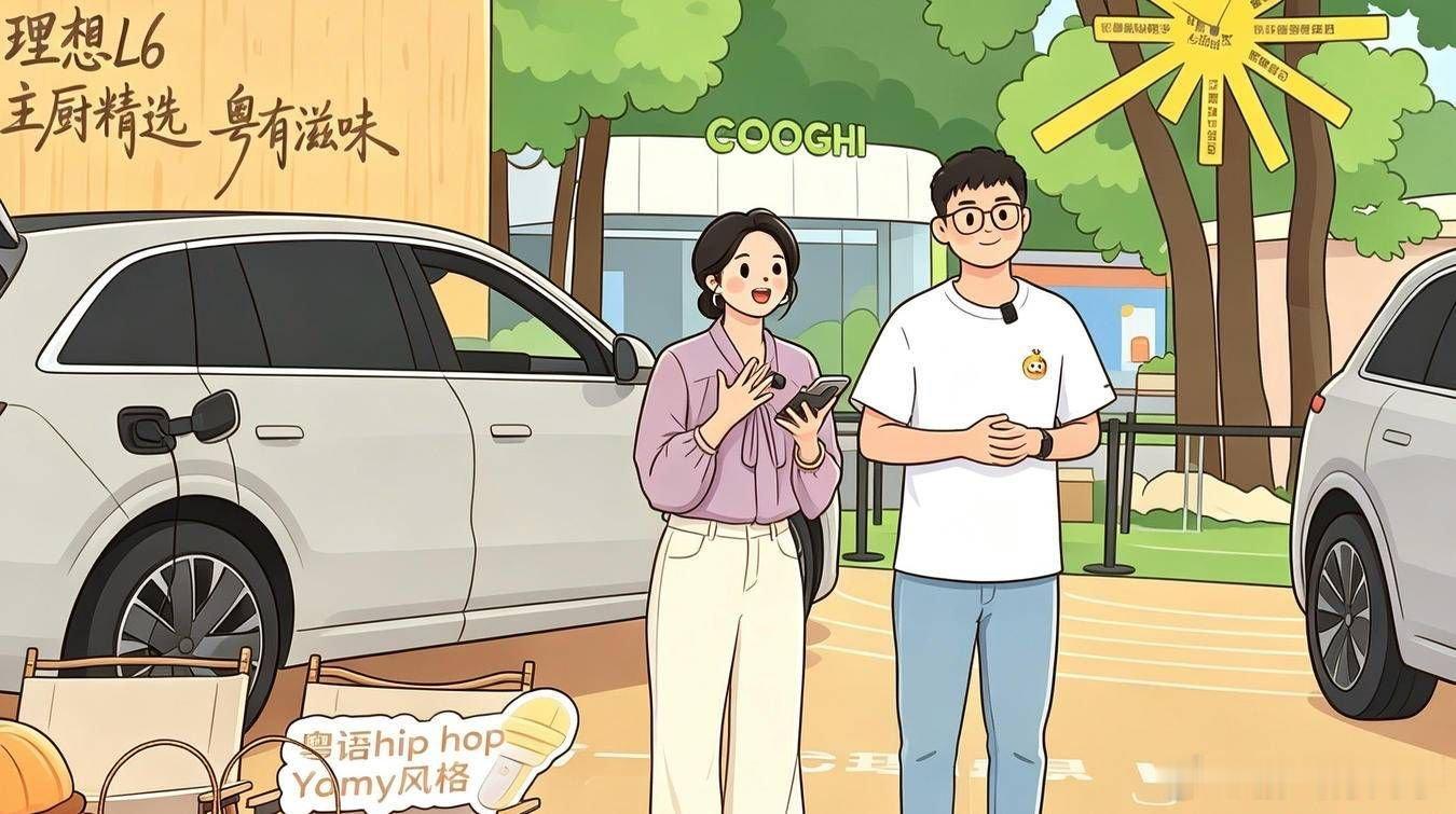 《和理想 L6 共度欢乐周末（来看 Yami）》 上周六，全新理想L6线下体验活