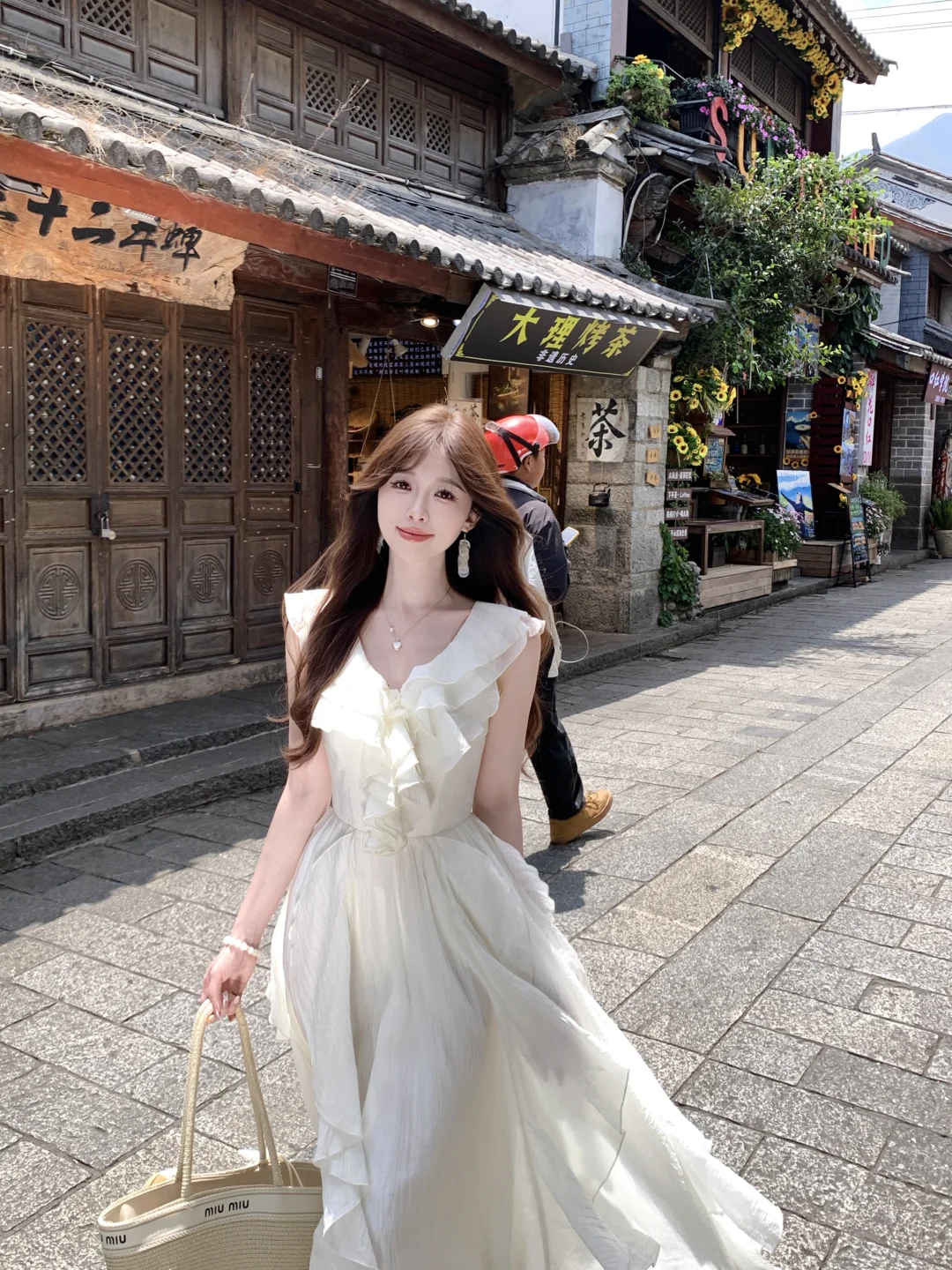 到底是谁在穿小白裙啊～