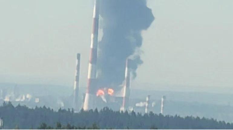 🇷🇺🛢️💥🔥
卢克石油公司最大的炼油厂 
Nizhegorodneft