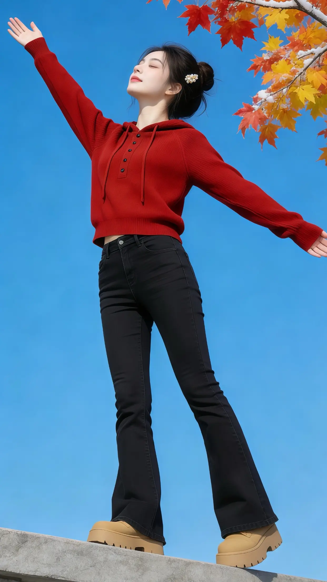 过年穿什么 显瘦穿搭 穿出自己的风格 秋冬新款 卫衣