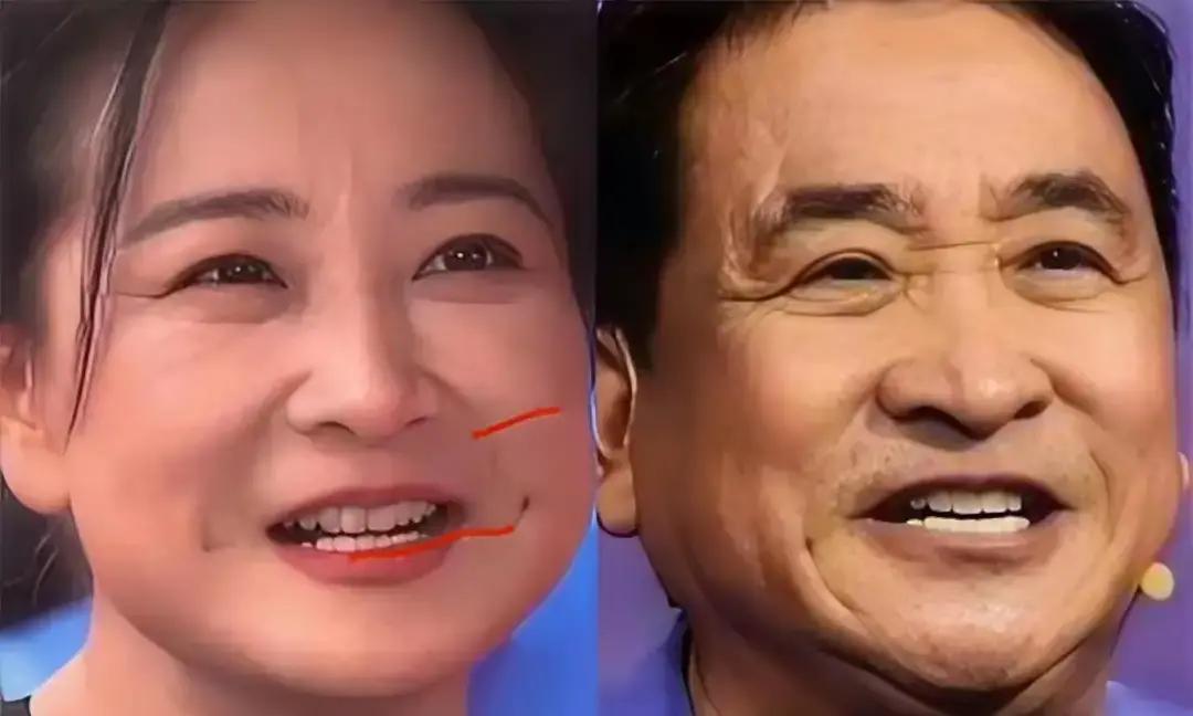 圆脸酒窝同款，票房8亿她竟是姜昆2.0
 
中国喜剧圈最近疯传一张对比图：左边姜