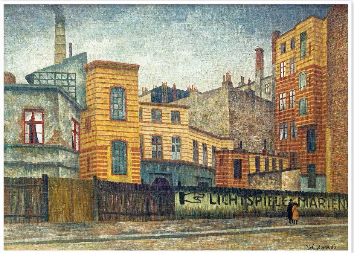 画家  Gustav Wunderwald  绘画作品  遇见艺术遇见美好绘画参