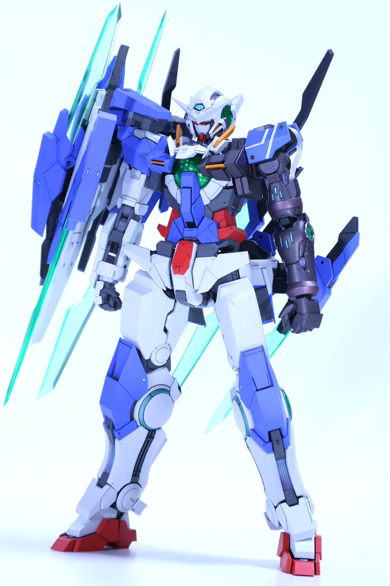 能天使高达R4作例胶精选高达模型 图1 by 柊ココ图2 by SSR图3 by