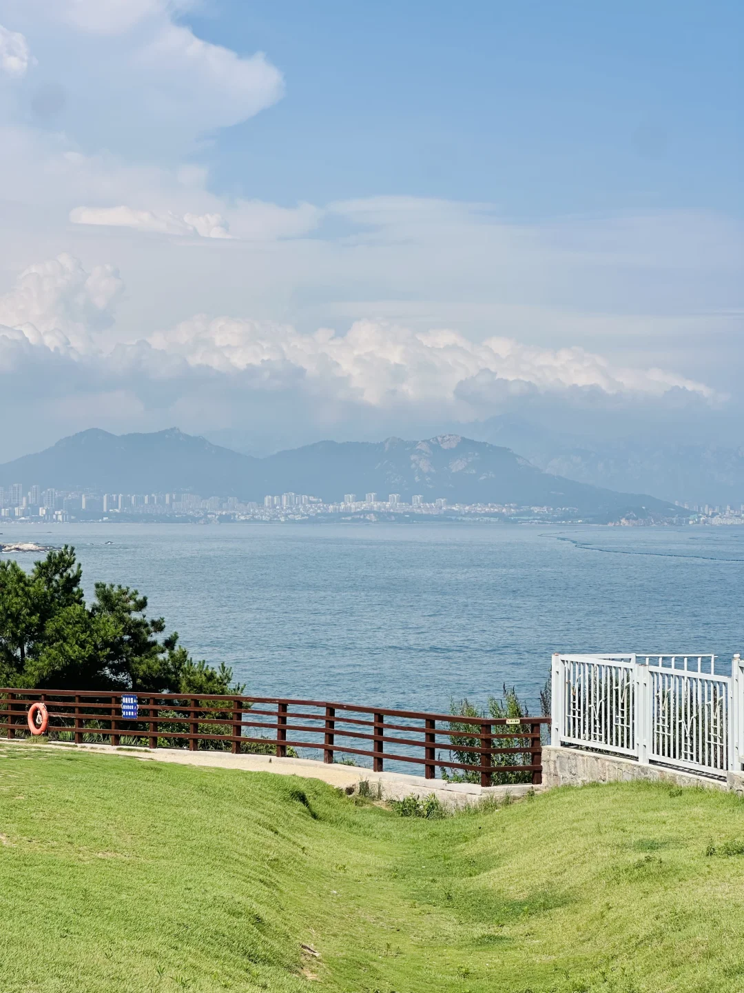 青岛7.25海边天气实况🍃🩵好漂亮的漫画云