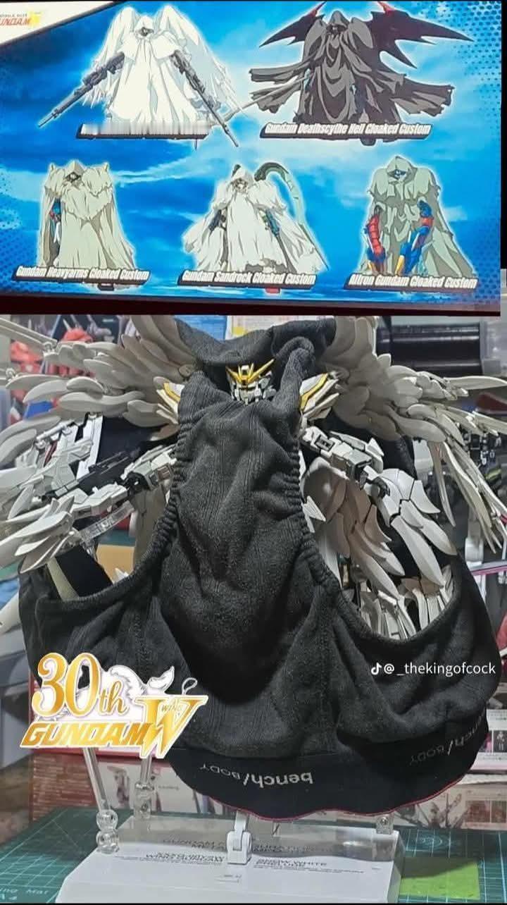 不是这种披风！高达模型 ​​​