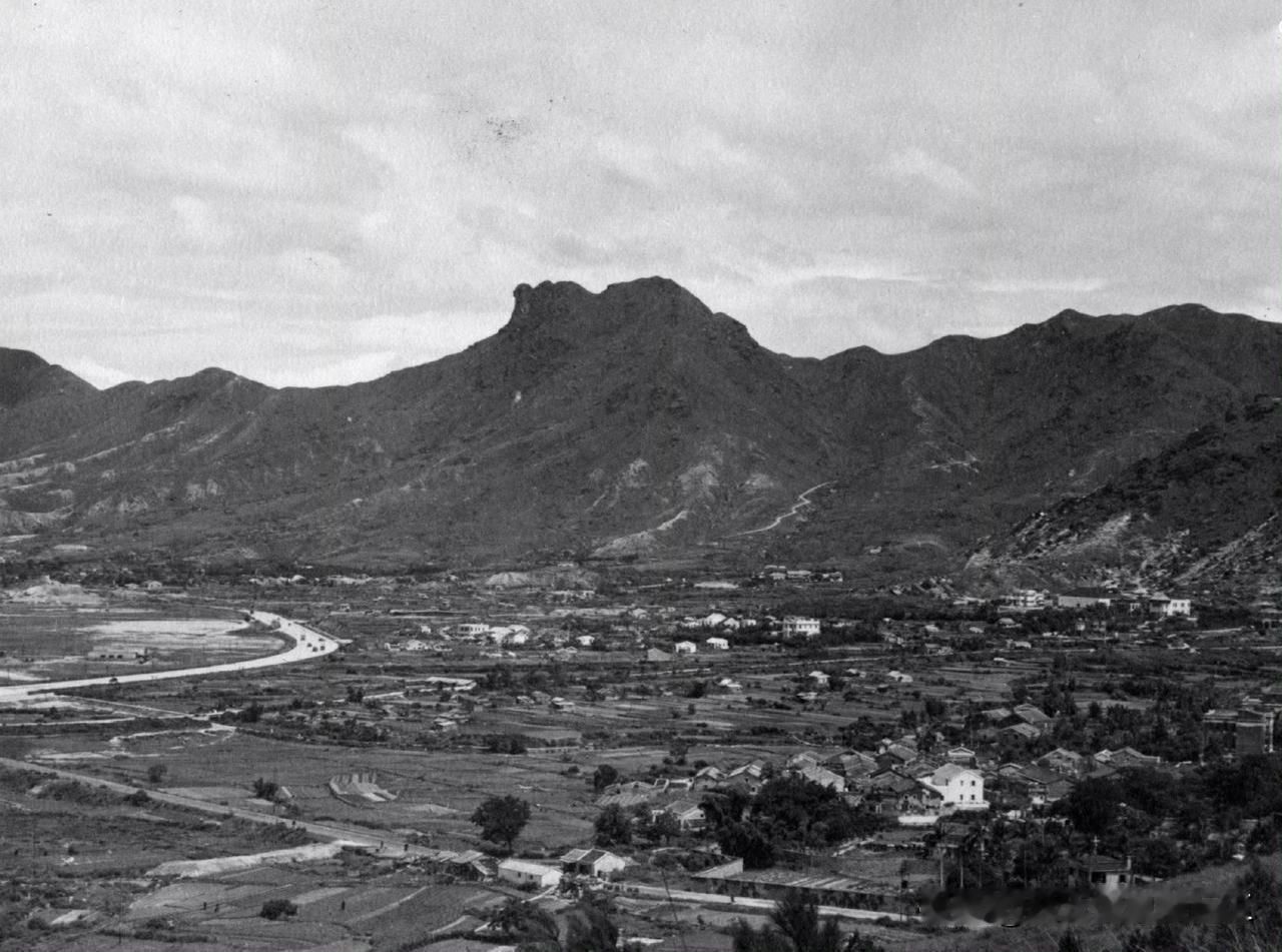香港狮子山  1950年VS现在
