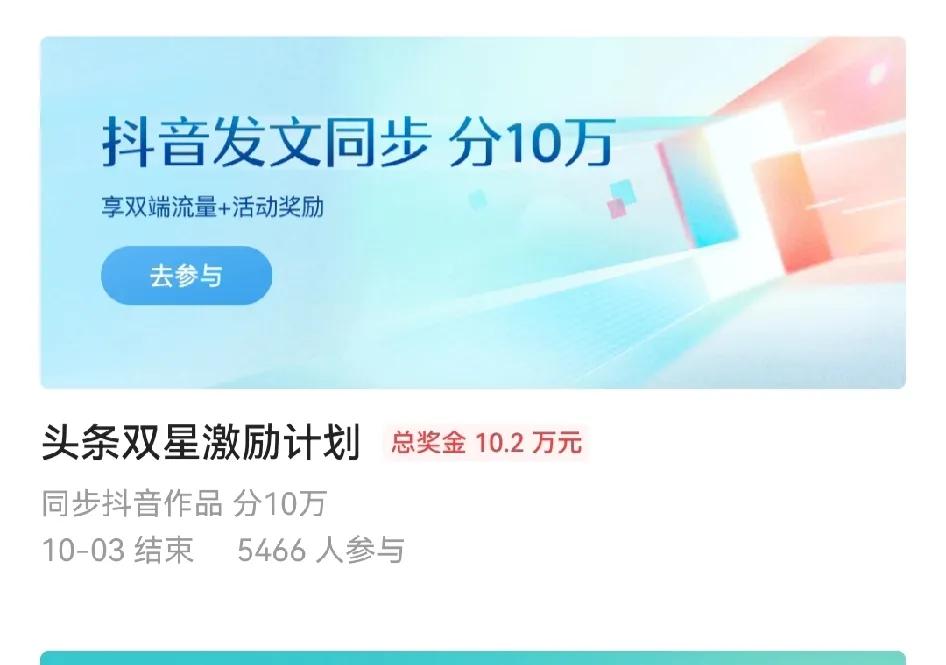 #生活中的焦虑时刻#
头条双星激励计划，是怎么参加的呢？明明是按它的步骤完成发布