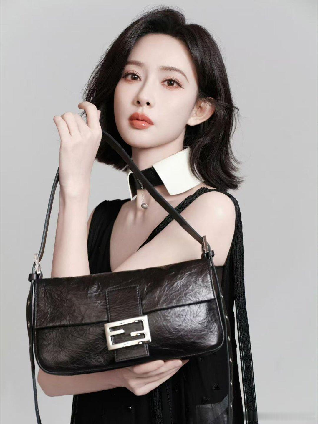 allblack版孟子义好飒终于懂什么叫又美又有气场，all black孟子义狠