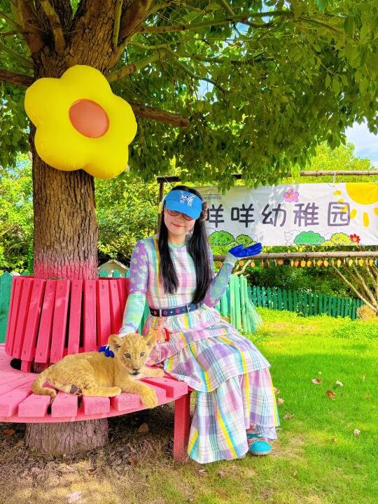 南京这个动物园居然可以抱小狮子！🦁️live