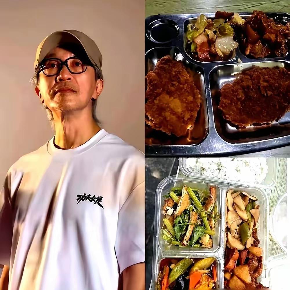 周星驰剧组一条不成文的规矩，看完瞬间让人心里发酸又温暖。
每到开饭时刻，不管是大