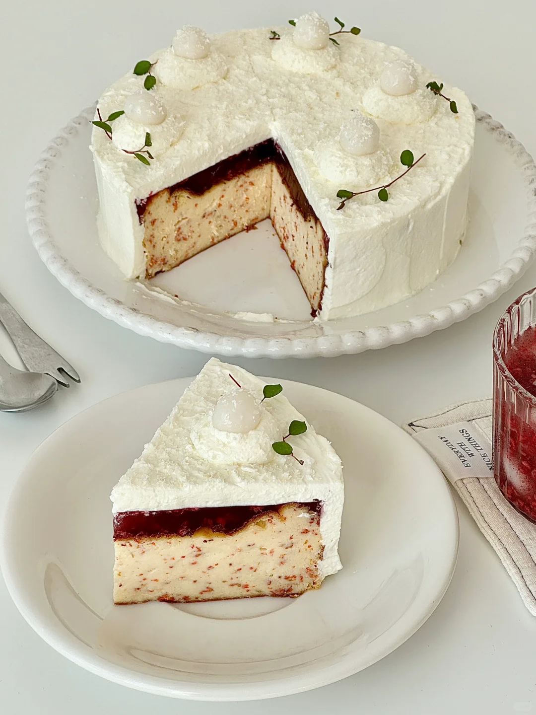 多重口感超好吃🍂桂花酒酿福圆子巴斯克🍰