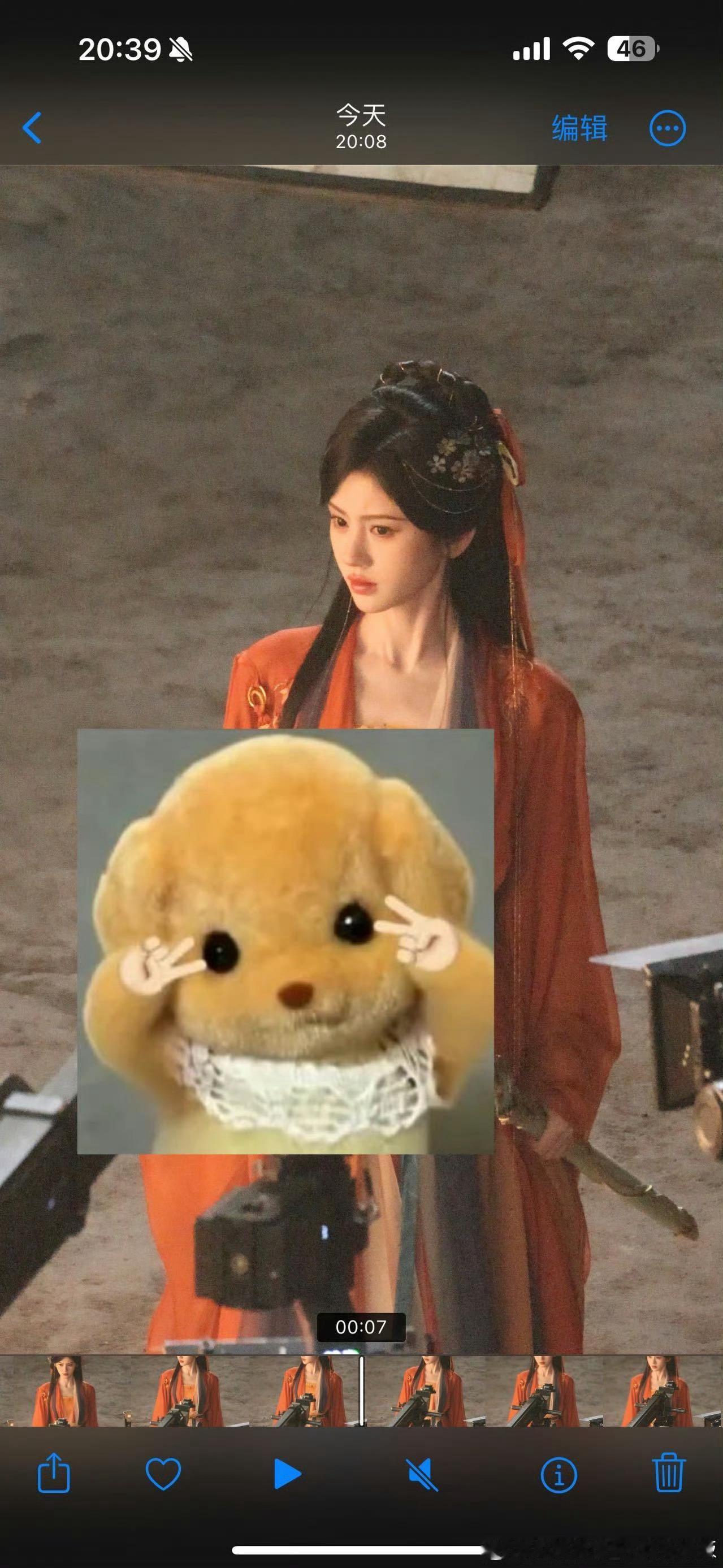 鞠婧祎比基尼手机壳苏绿夏这个头梳的好好看啊，整个扮相有点以前武侠的感觉