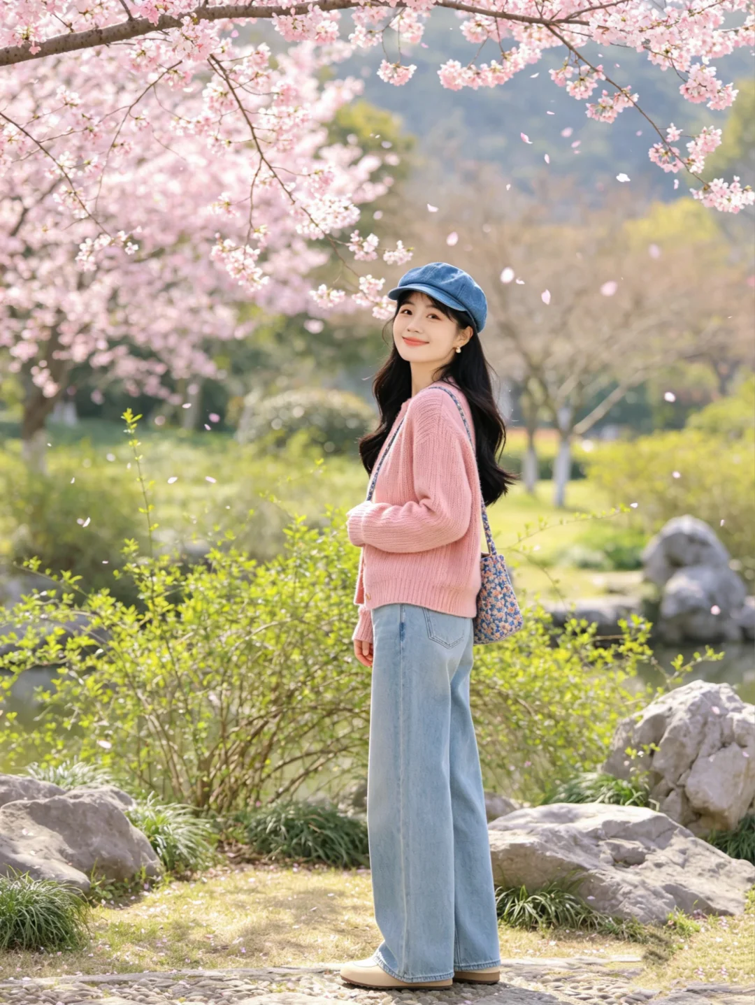 和春天的樱花约了个会🌸