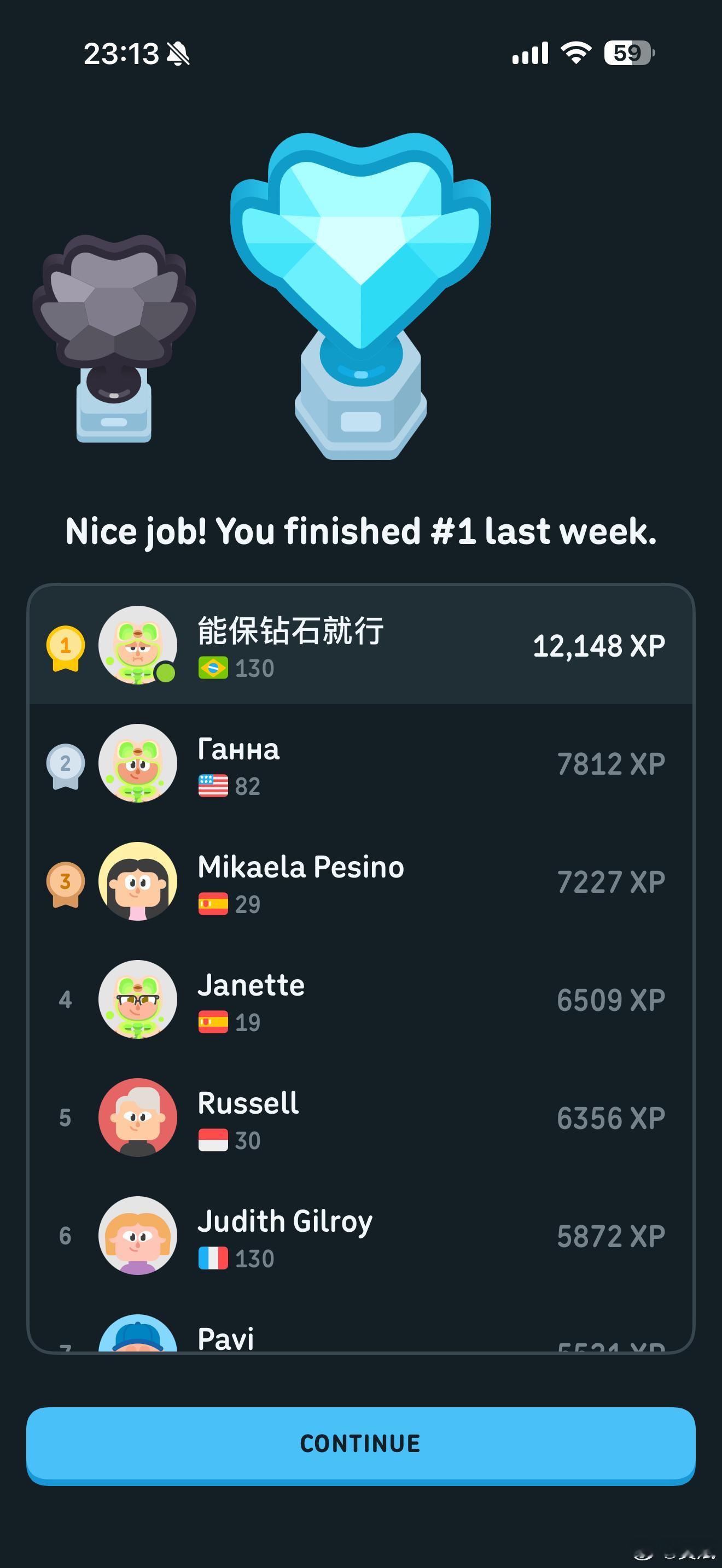 为了专心学习葡萄牙语，我连手机上的象棋App 都删了。现在唯一影响我好好学习天天
