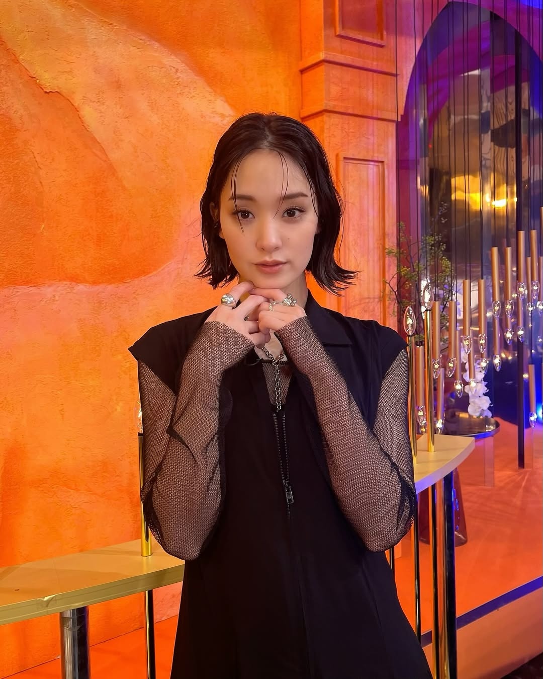 日娱新闻  刚力彩芽  刚力彩芽2月14日ins 