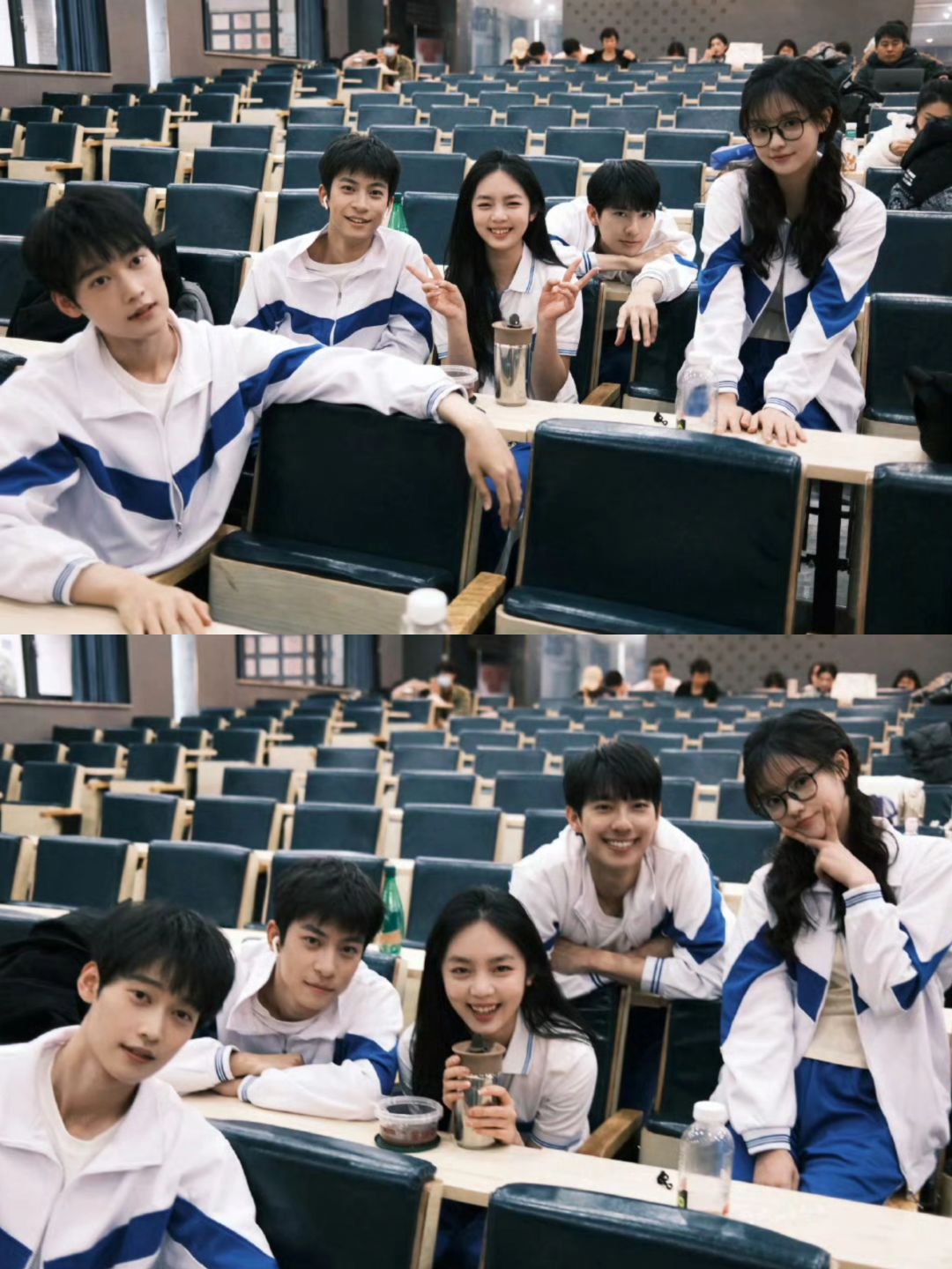 彭千祐✖️张楚寒‼️校园氛围感拉满🔥超爱群像