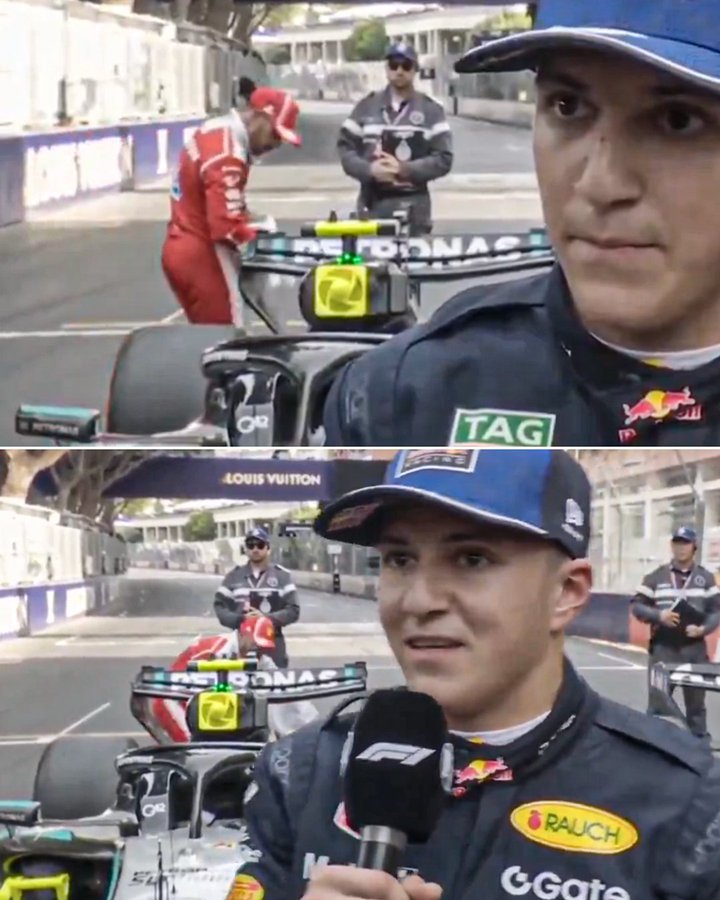 F12026f1摩纳哥大奖赛 汉密尔顿在看前东家的赛车 