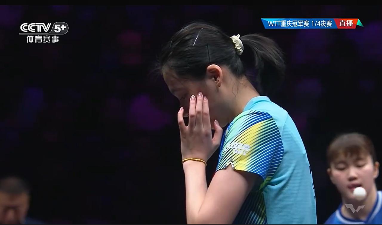 重庆冠军赛，陈熠大战大藤沙月，3-4失利，个人感觉，陈熠还是嫩了点！输得可惜，但