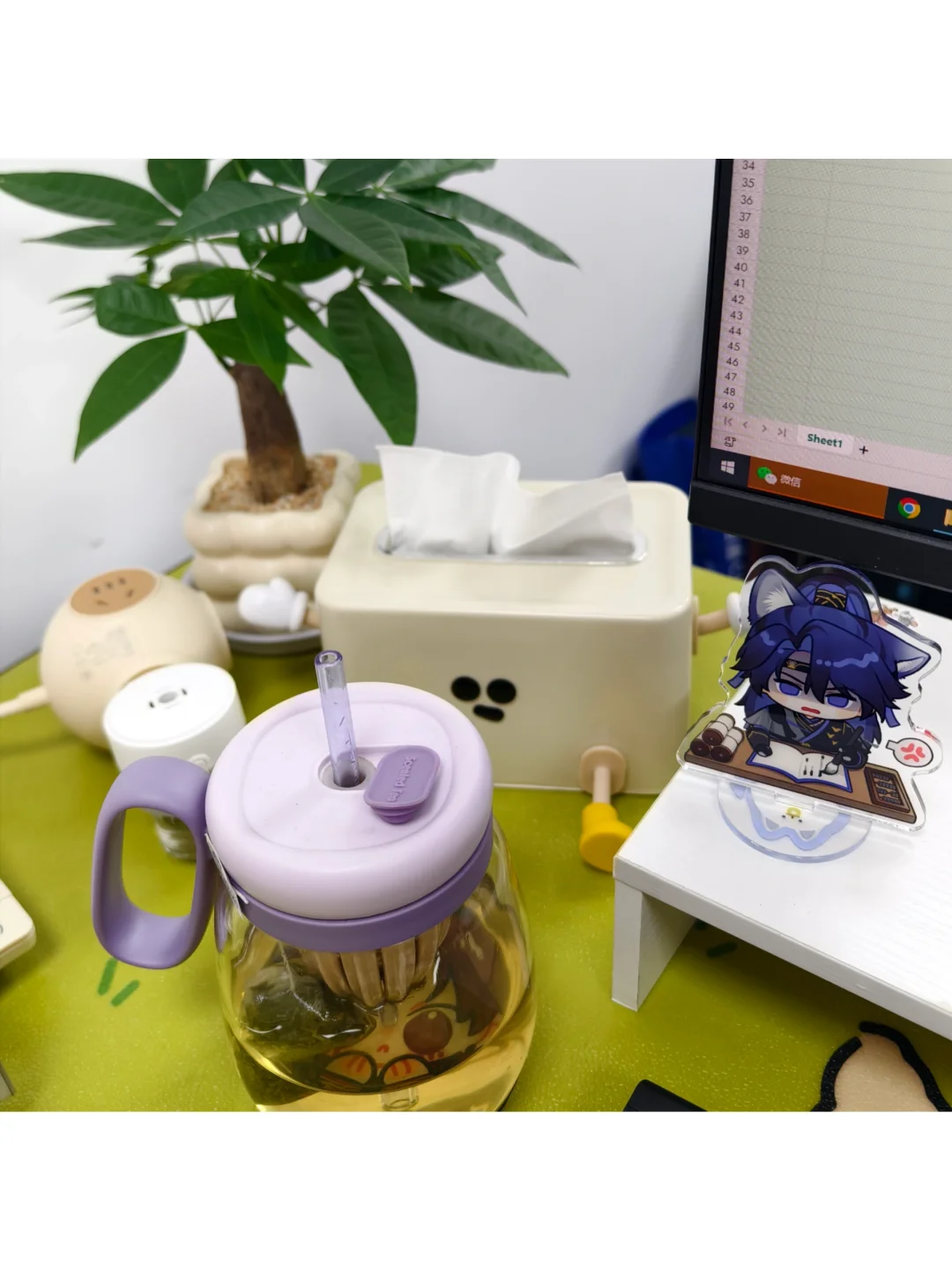 上班上着莫名其妙去买米和油了