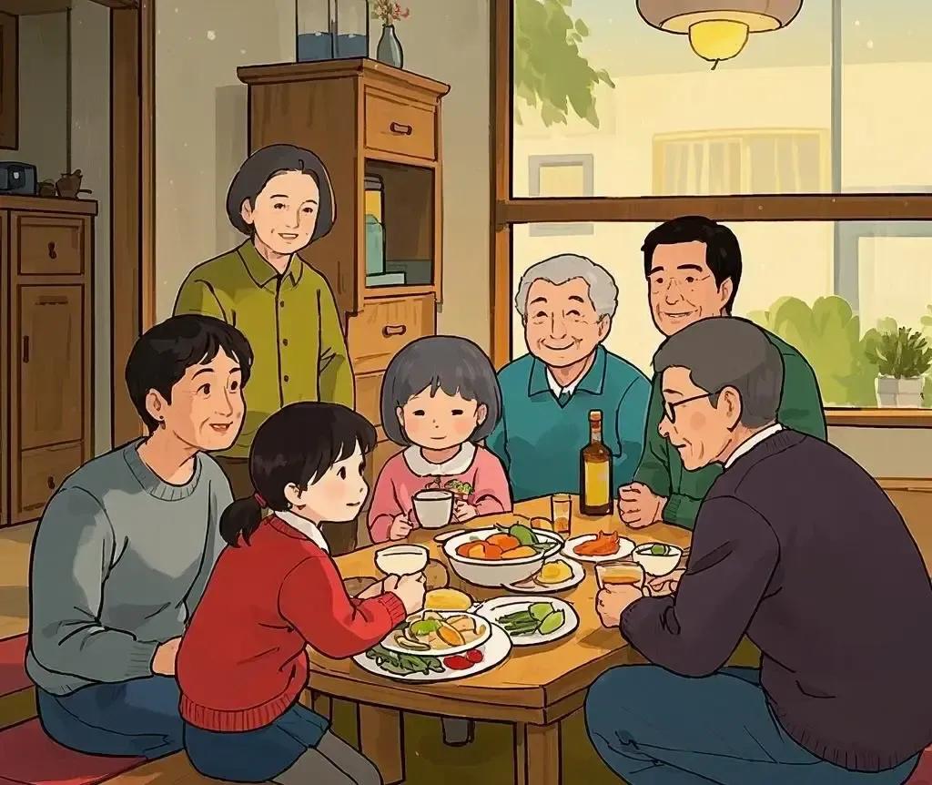 《家和就好》里“我”被老男人催着去医院看二姑姐，手刚缝完针，脸灰得像没睡醒。
我