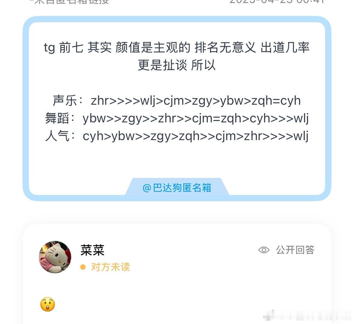 你们觉得呢？ ​​​