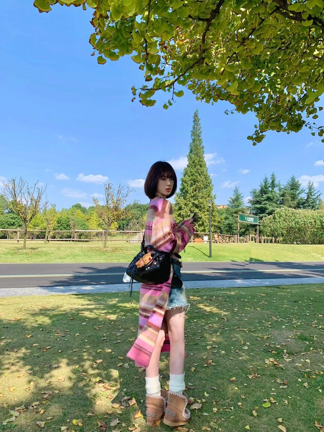 沐浴秋天的阳光☀️