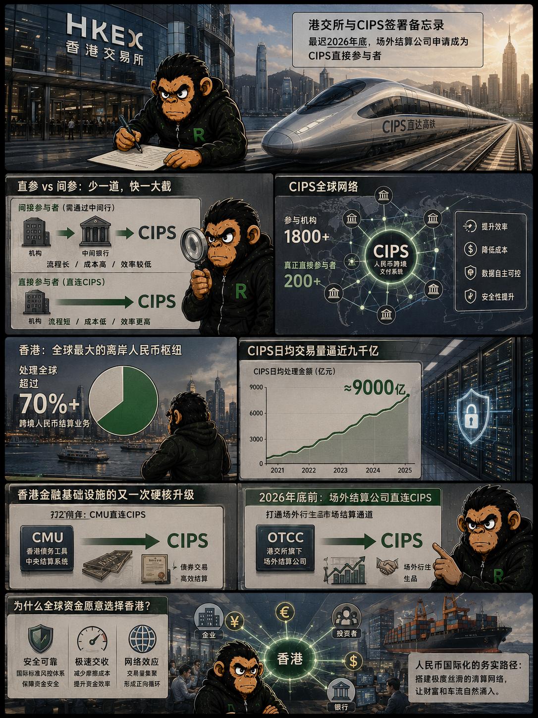 港交所最近签的一份备忘录，没在普通人的热搜上掀起什么水花，但金融圈都知道，这是在