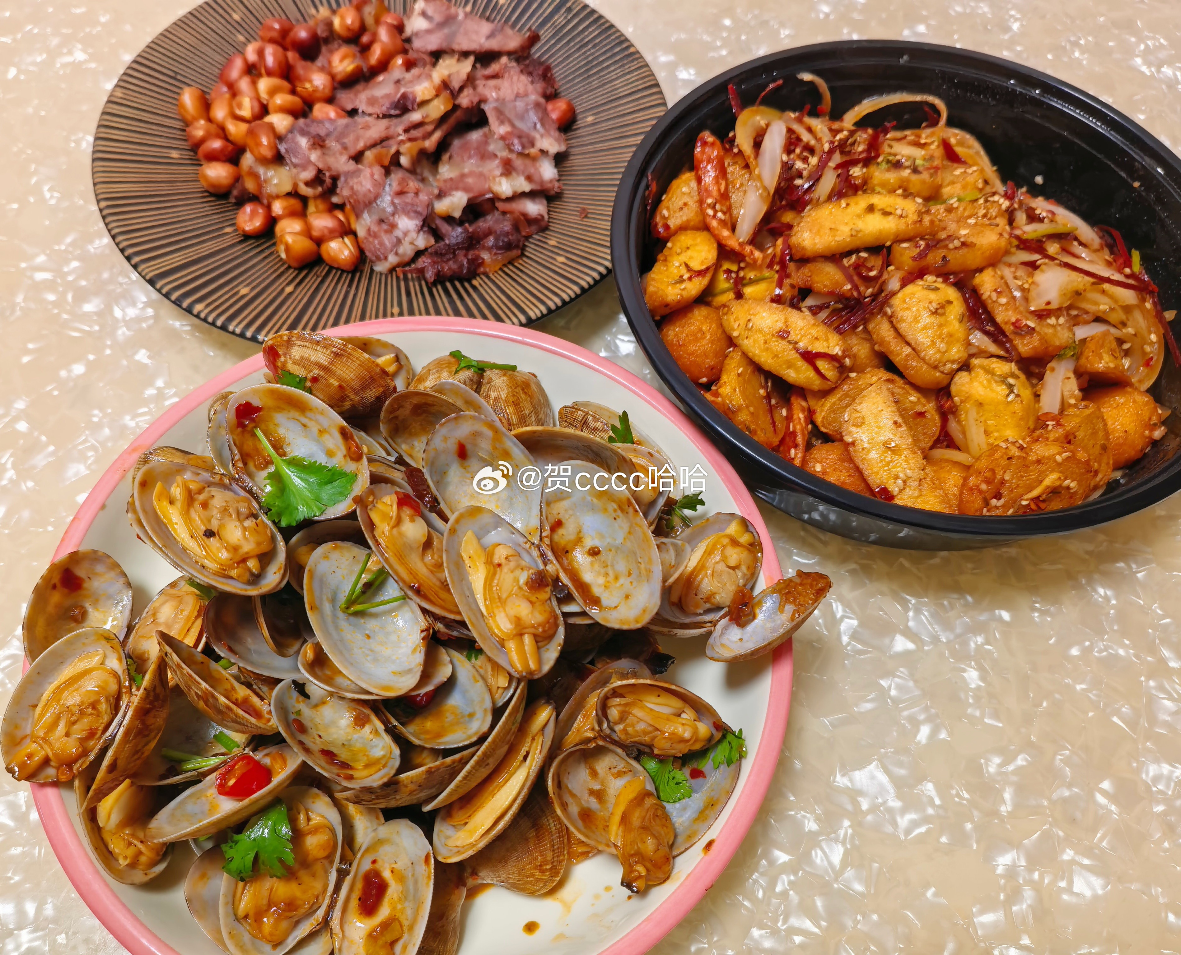 开饭（虽然已经吃完啦[许愿星]） ​​​