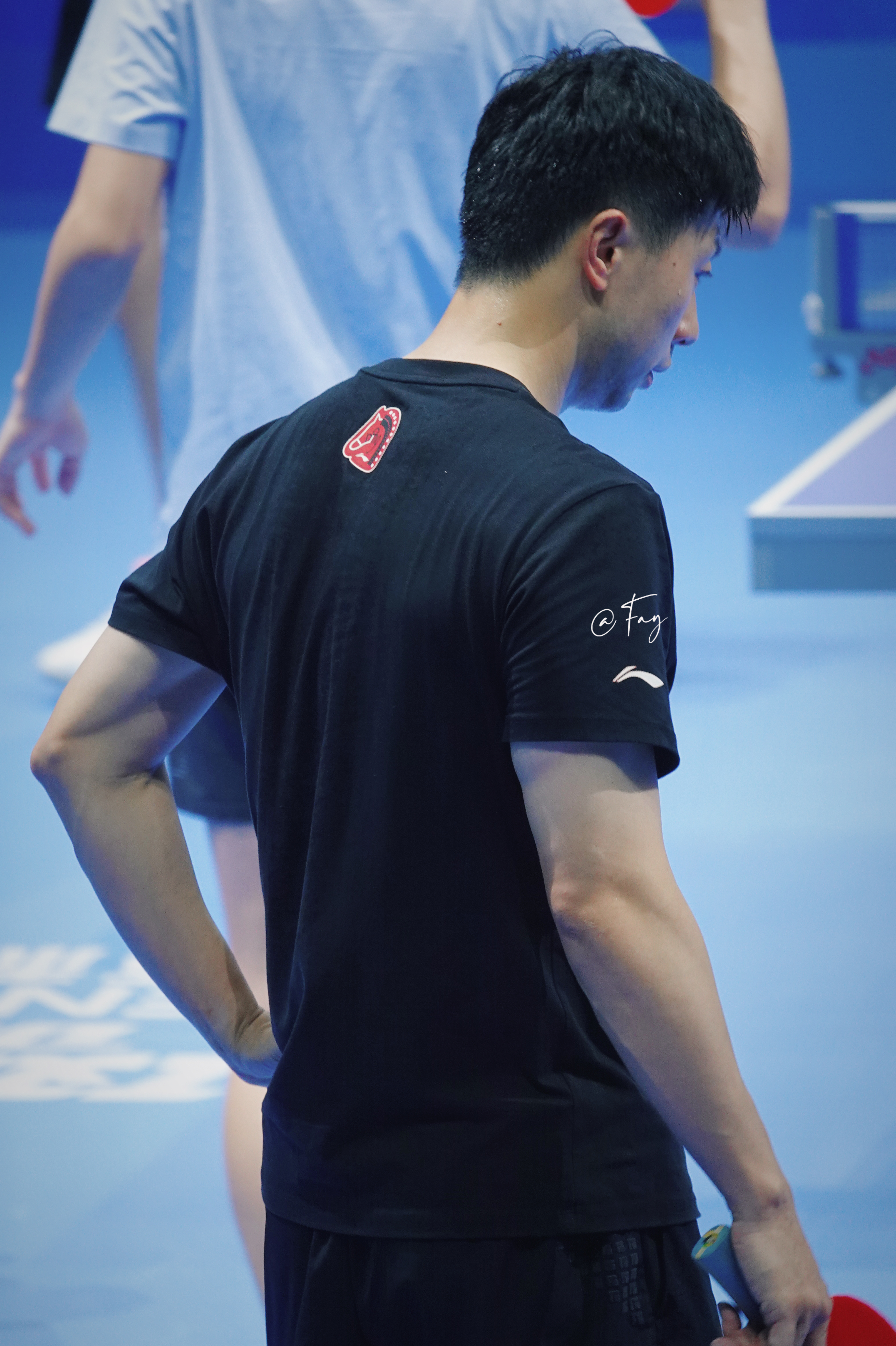 260717_长沙全锦赛_男双1/8赛前热身📷Anything is poss
