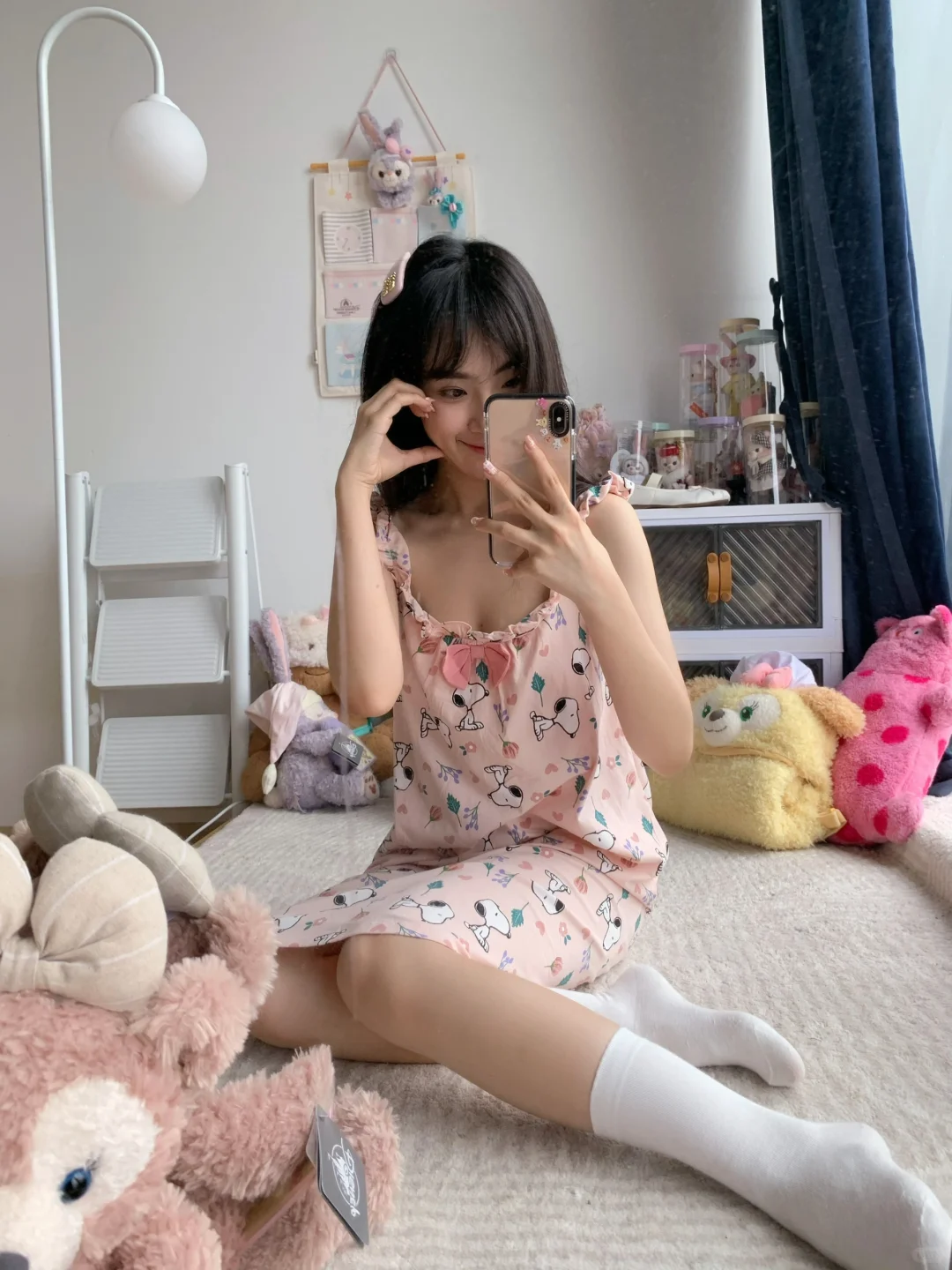 甜美感睡衣套装分享～