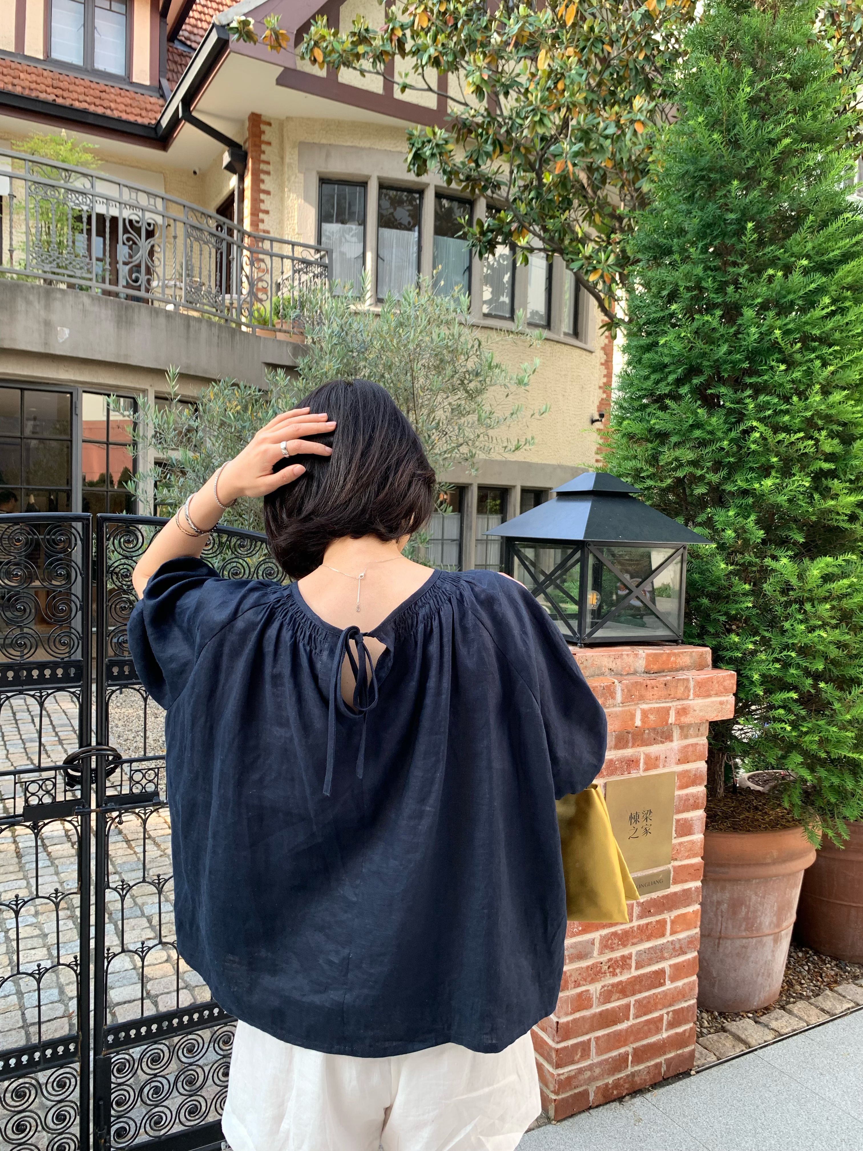 又是一件挚爱100%进口欧洲麻 高级肌理 柔软细腻触感 品质绝🩵Song2劵 