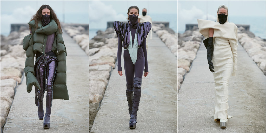 绘画参考 服饰设计 Rick Owens  Fall Winter 202120