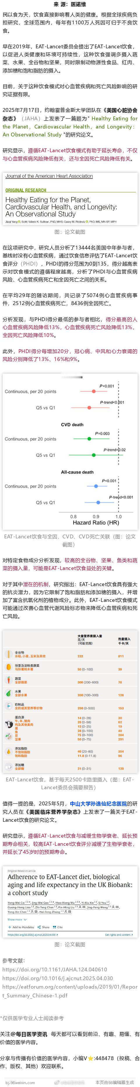 长寿能吃出来！JAHA：这种饮食方式，降低全因死亡、心血管疾病风险，并有助于减缓