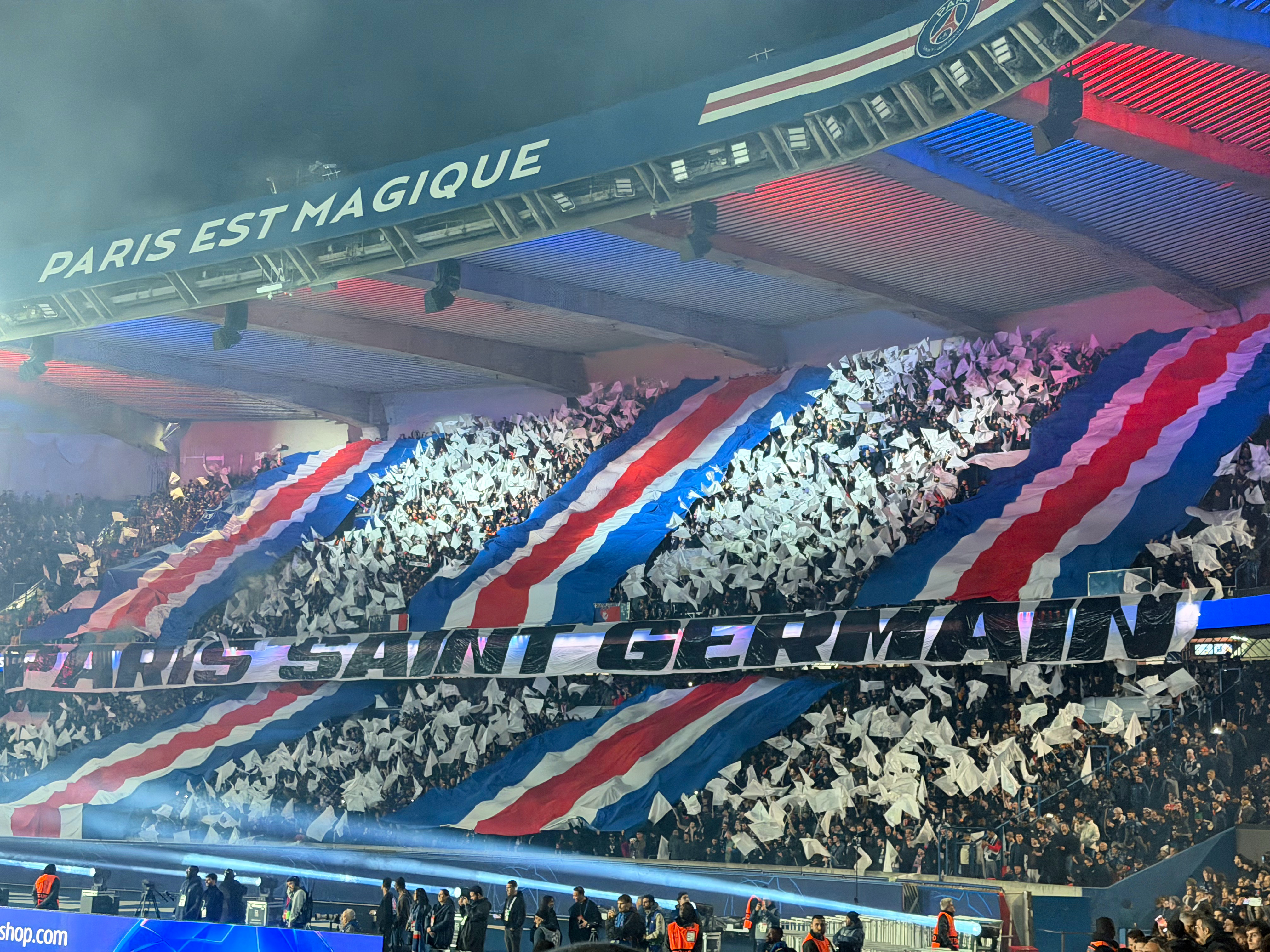 太帅了 巴黎圣日耳曼切尔西欧冠法甲联赛 法国·王子公园体育场