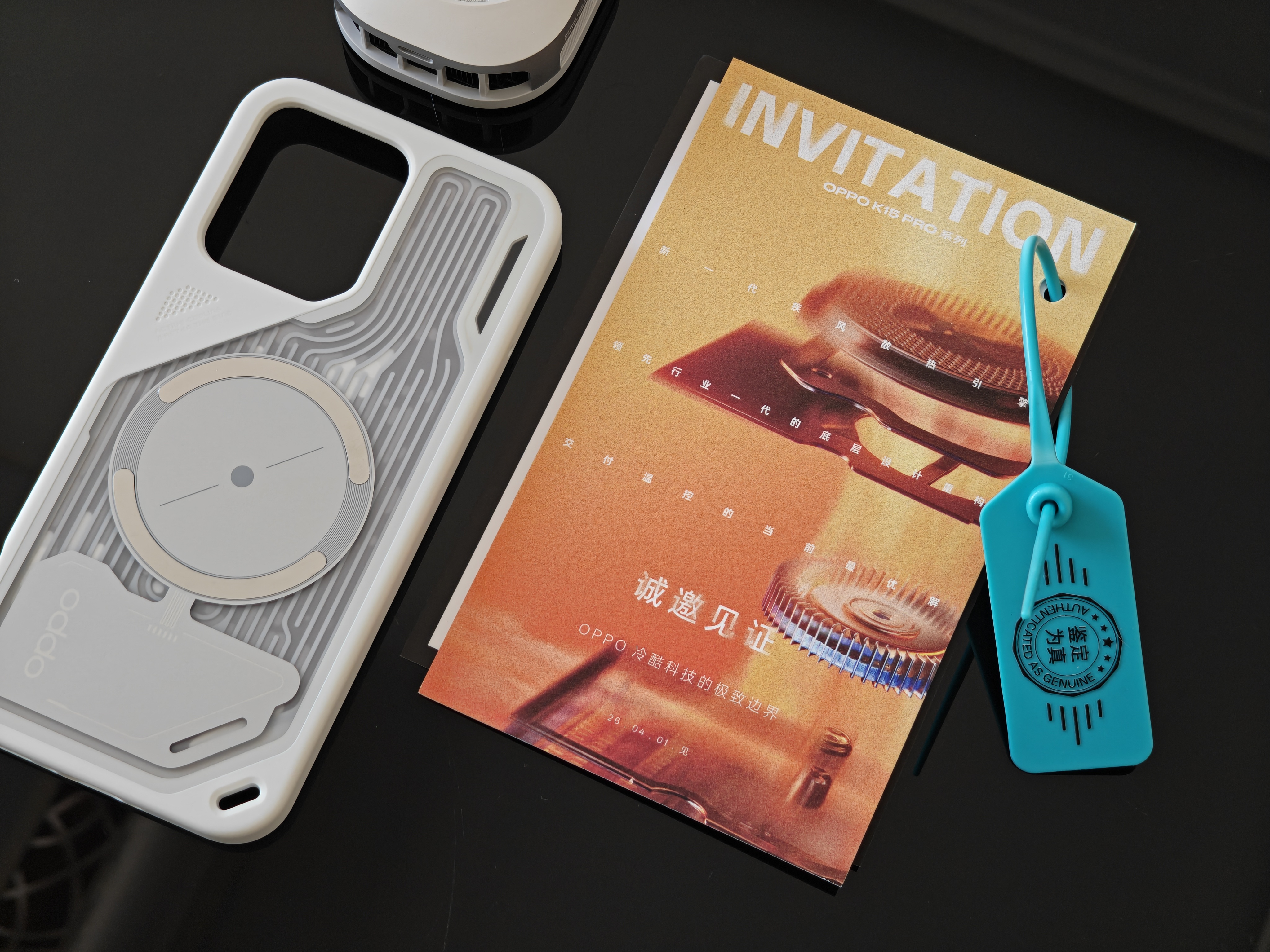 OPPO K15 Pro 系列发布会邀请函到啦这次除了发布会信息卡片还有「疾风超