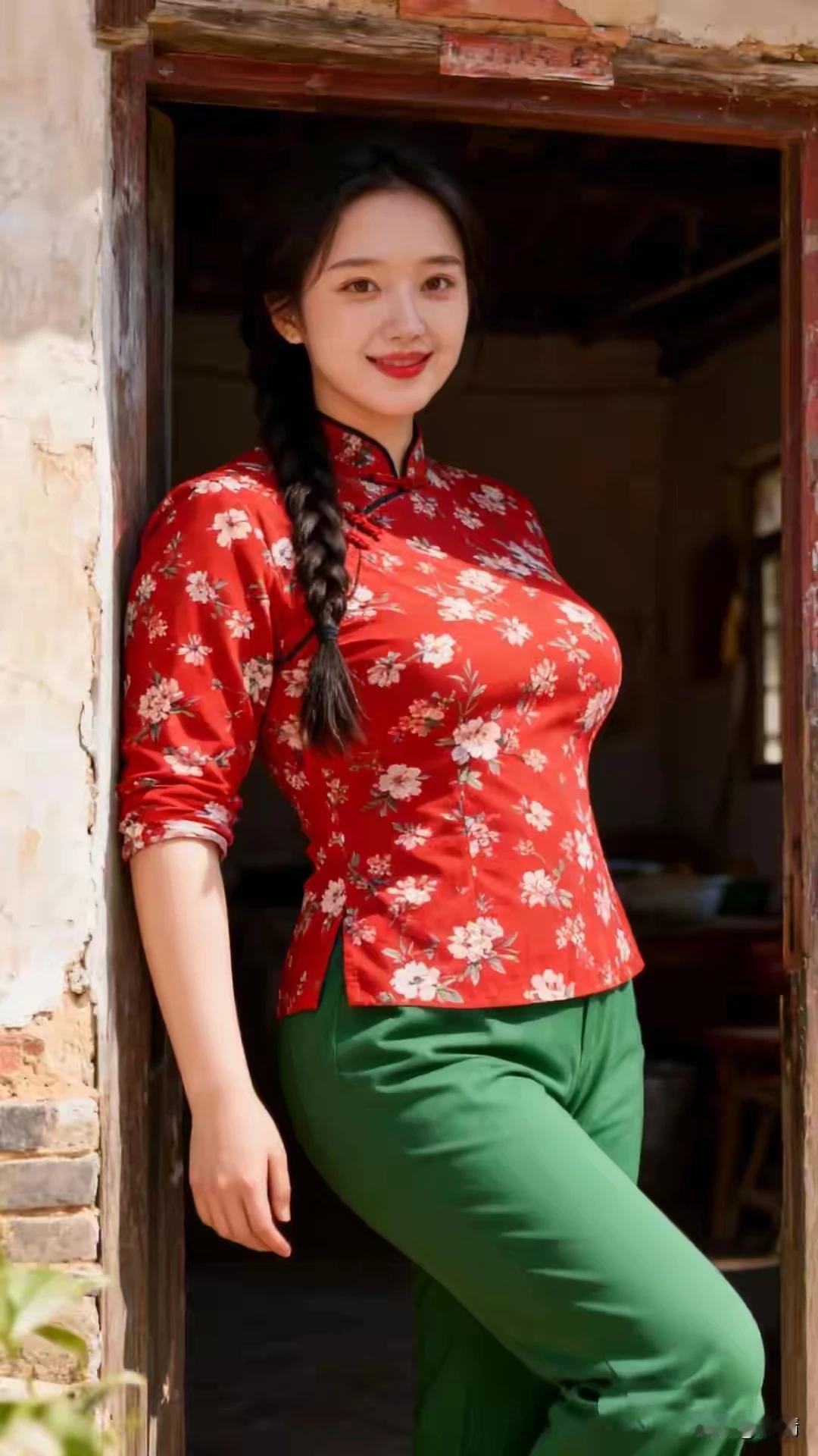 夕阳西下红满天，
鸳鸯戏水知春暖。
垂柳条条映晚霞，
家家户户渺炊烟。