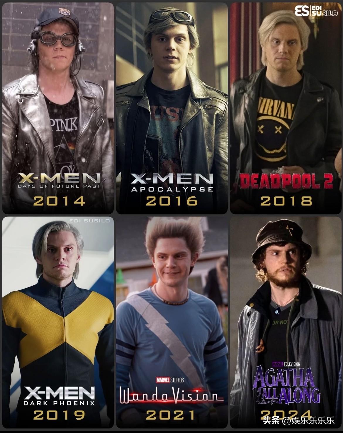 漫威里的埃文·彼得斯Evan Peters

一看到他，脑海里自动响起了那首BG