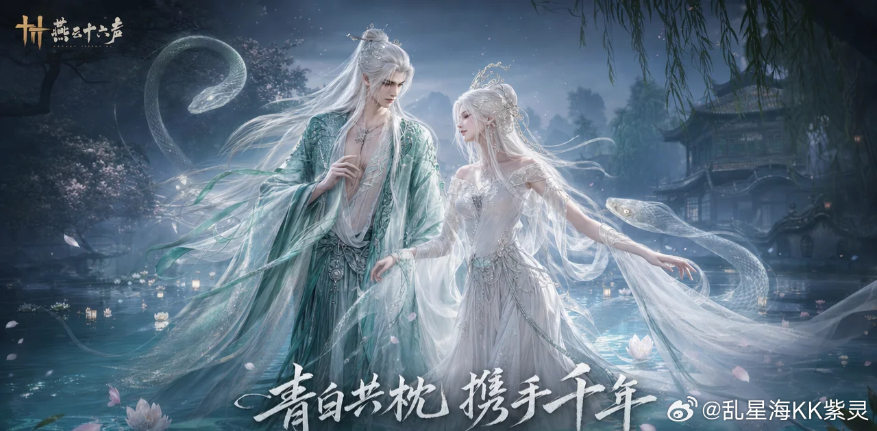 燕云十六声  模拟出来的后续版本青蛇白蛇装 