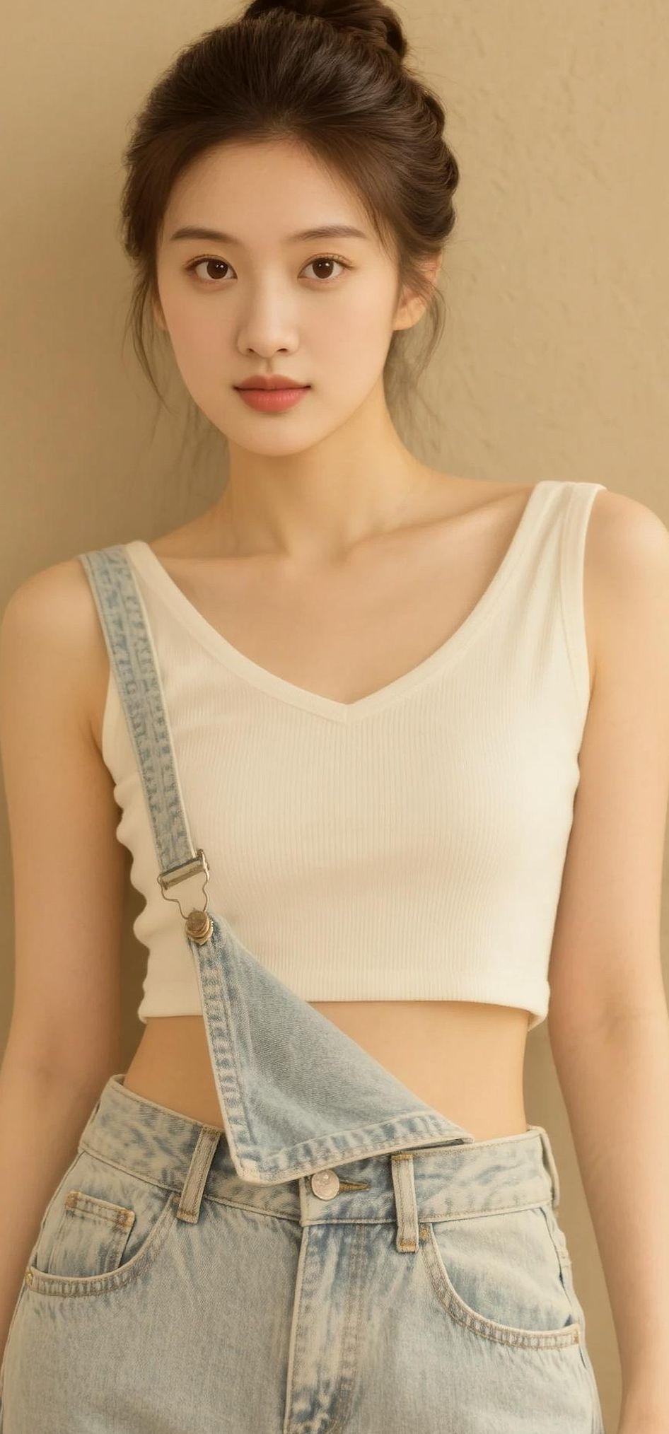 AI清新少女写真 抖音ai创作