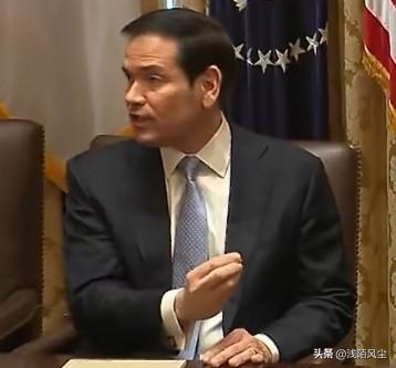 美国国务卿马可·鲁比奥在内阁会议上捧特朗普:“坦白说，我认为世界各国，包括那些对